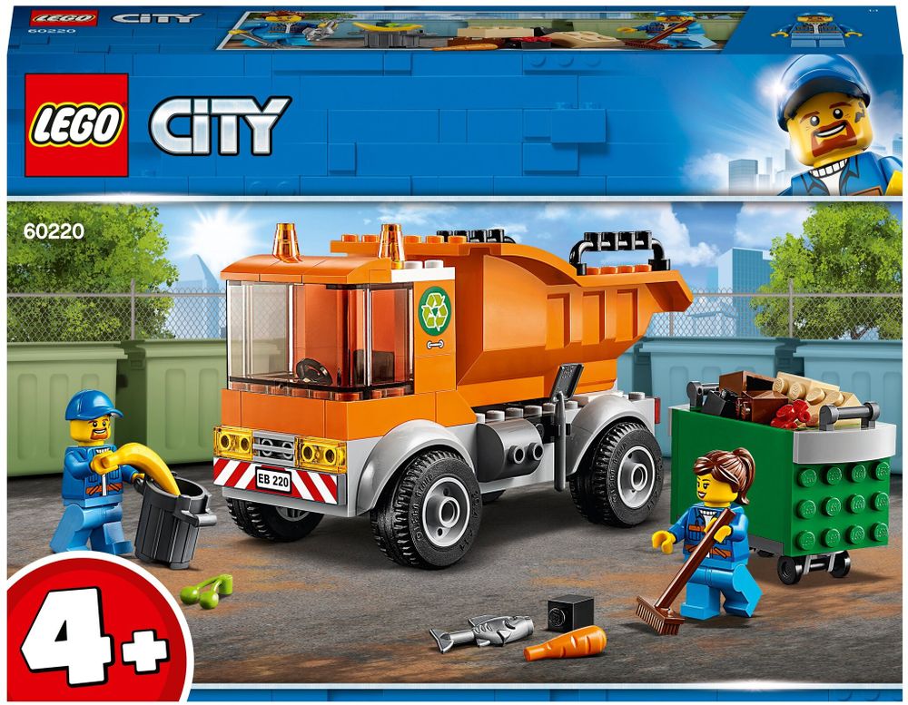 Конструктор LEGO City 60220 Мусоровоз