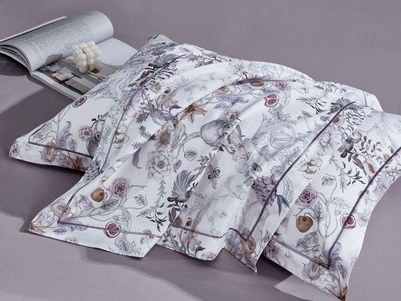 Постельное белье Египетский хлопок  Asabella 2144 Premium