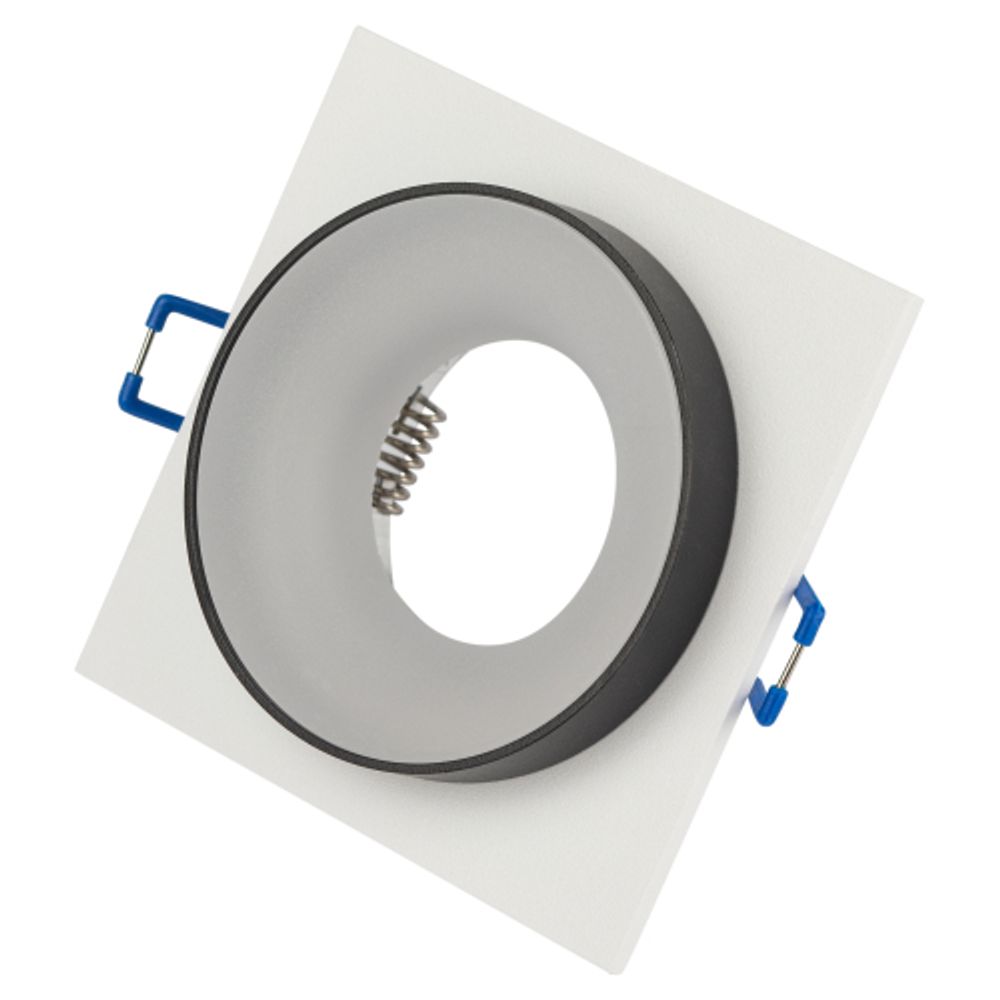 Светильник встраиваемый декоративный ЭРА DK96 WH под лампу MR16 GU5.3 белый | Декоративные встраиваемые светильники