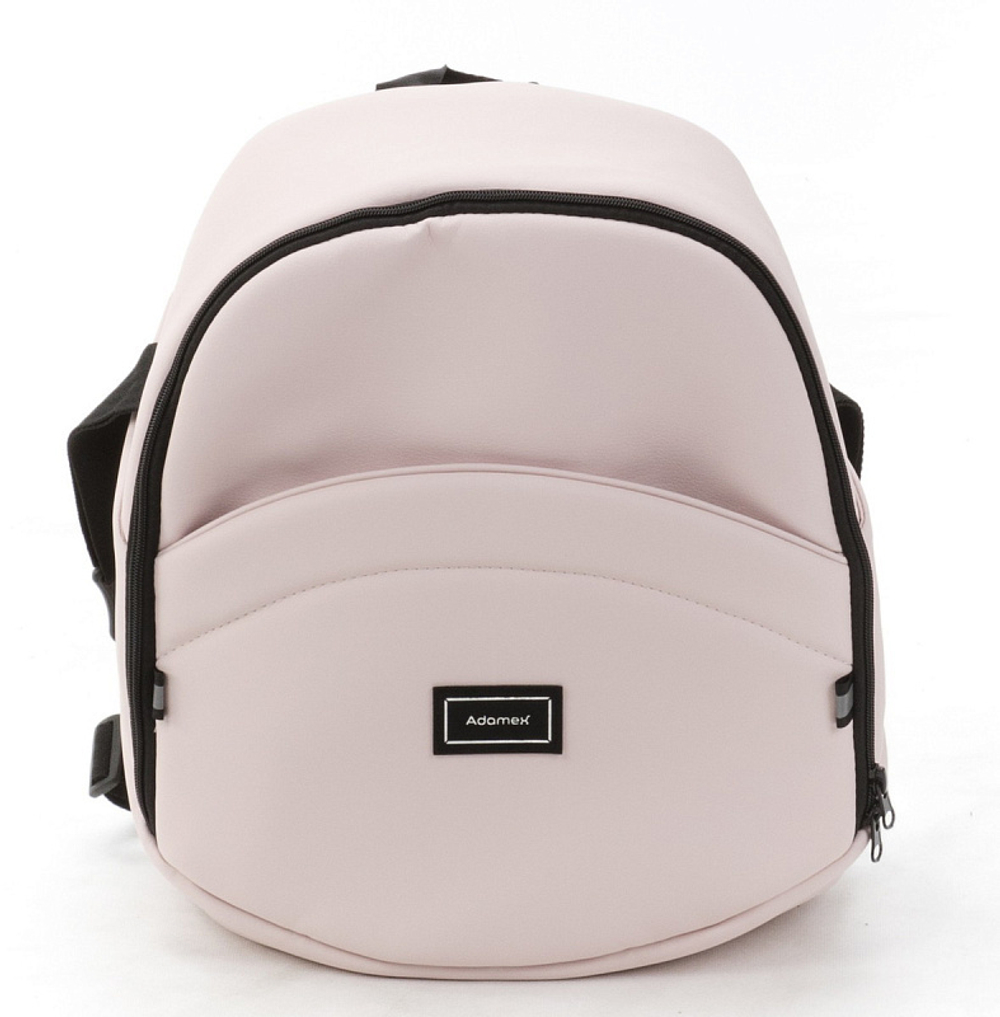 Детская коляска Adamex Blanc 2 в 1 BL-PS78 LUX (СВ.РОЗОВЫЙ + СВ.РОЗОВАЯ КОЖА)