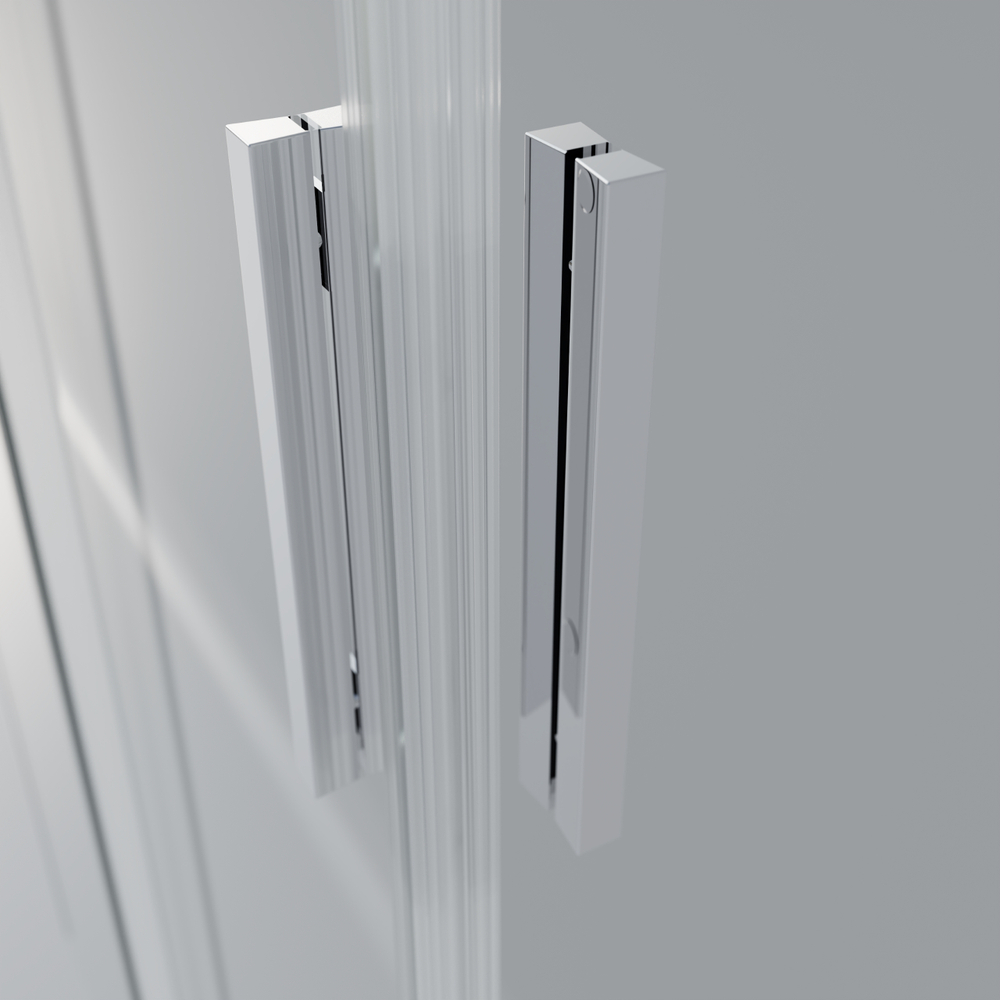 Душевой уголок Soft 2 VSS-3SO2800CL, 800*800, хром, стекло прозрачное