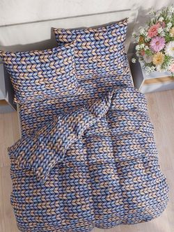 Наволочка комплект 2шт перкаль Сказка "Вязание" 50x70 см на молнии