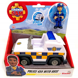 Simba - пожарный Сэм, полицейский джип 4x4 + фигурка розы 9252508