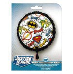 Фольгированный шар «Эмблемы Лиги справедливости», 46 см