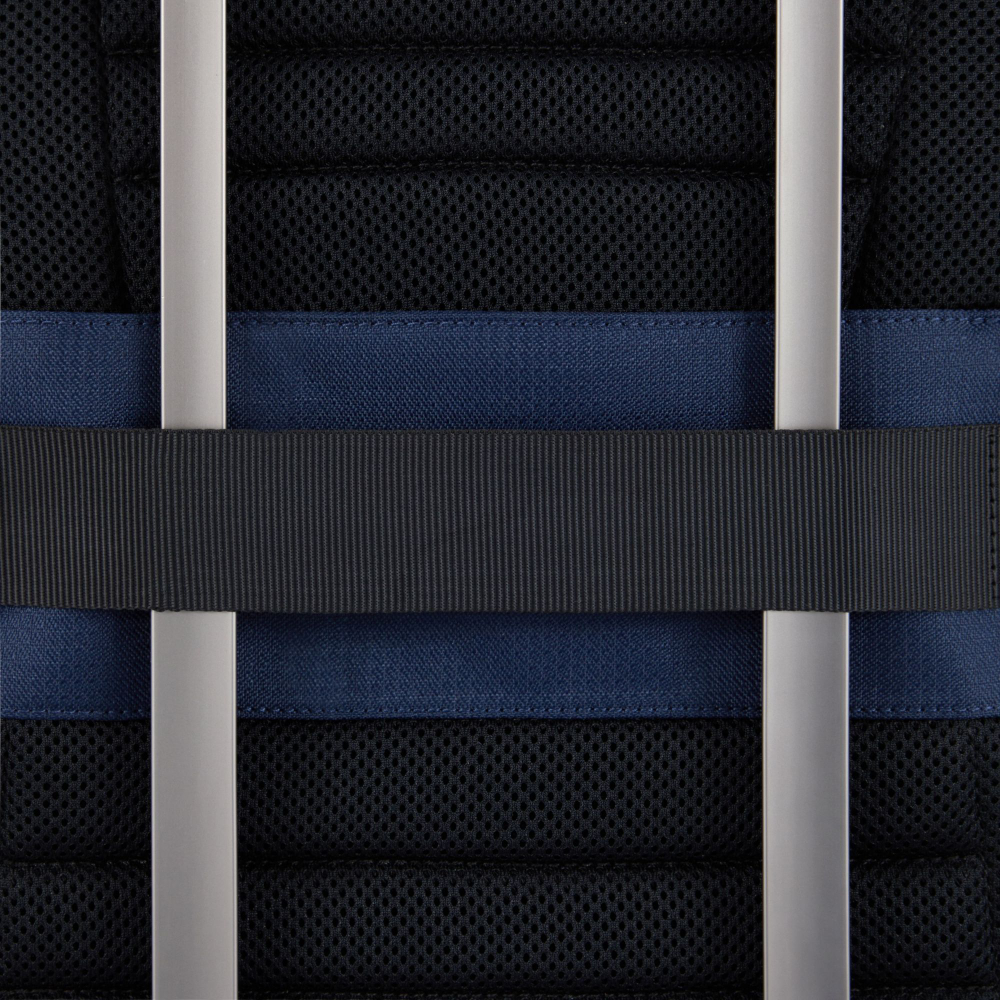 Рюкзак Piquadro Wollem CA6239W129BM/BLU синий полиэстер/натур.кожа