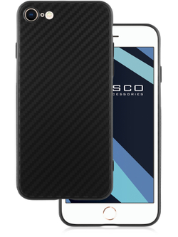 Чехол ROSCO для Apple iPhone 8;Apple iPhone 7;Apple iPhone SE (2020) оптом (арт. IPSE(2020)-CARBONE-BLACK)