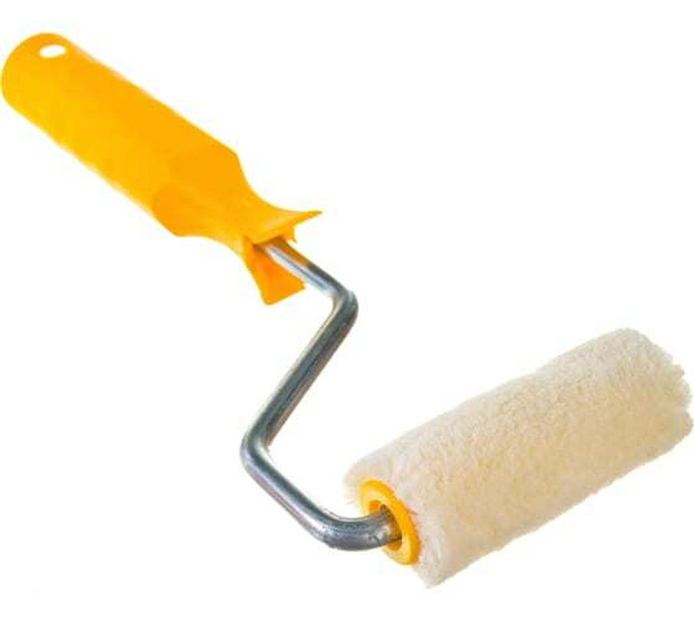 Мини-валик в сборе АКОР для работ с лаками (Велюр) 60мм/d6 (13)