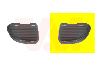 VAN WEZEL - 1624591-VAN - Ventilation Grille, bumper - Povrat artikla narucenog iz Njemacke nije moguc.
