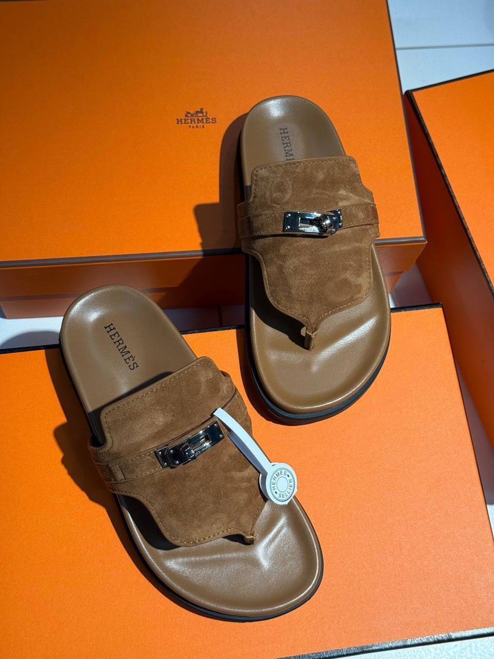 Шлепанцы Hermes