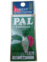 Блесна PAL Limited Forest микроколебалка весом 2,5 грамма для ультралайтового спиннинга #19