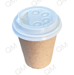 Крышка 90 мм "СтироПласт" для горячих напитков с клапаном (белая) (2000шт/кор)