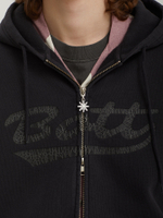 Мужская Толстовка Washed Script Logo Zip
