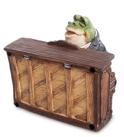 FG-6213-XD Фигура Лягушка «Пианист» (Sealmark)