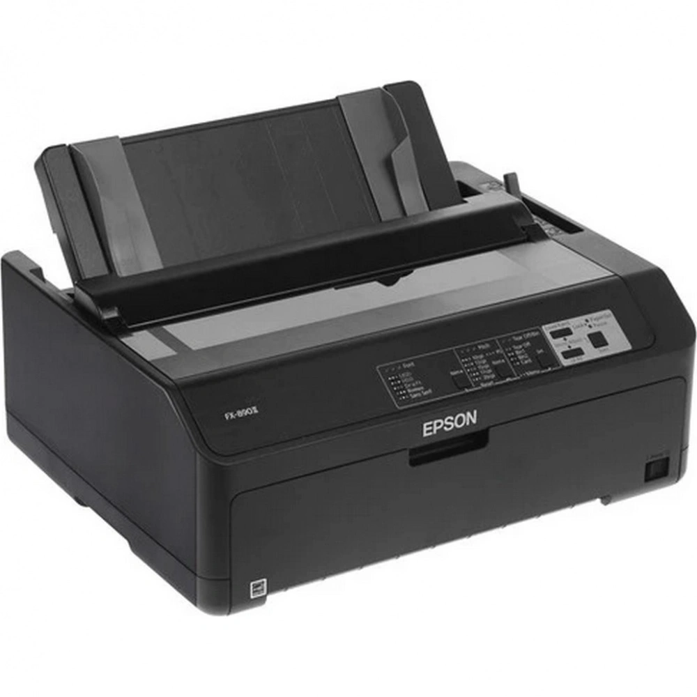 Принтер матричный Epson FX-890II, A4, 9 игол, 138 колонок, 615 зн/сек, USB, LPT, COM опц., Ethernet опц.