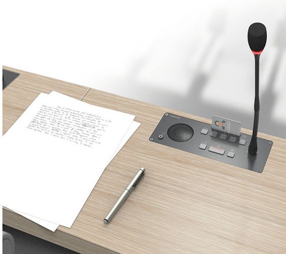 Televic Confidea F-CIV - Врезной микрофонный пульт