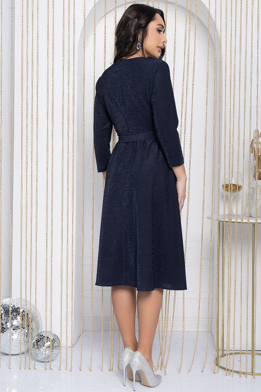 Платье Та самая (темно-синее) П12112 LT Collection