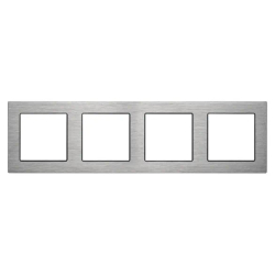 Рамка алюминиевая FRM-PRESTO-ALS-4-GR (Arlight, -) 043863