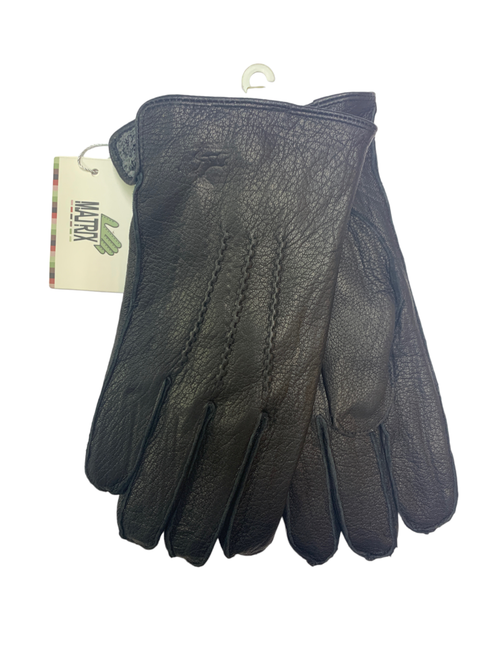 Перчатки. Мужские. Материал верха: Кожа оленя. Подклад: Плюш-флис. Наружний шов.5 шт в упаковке.