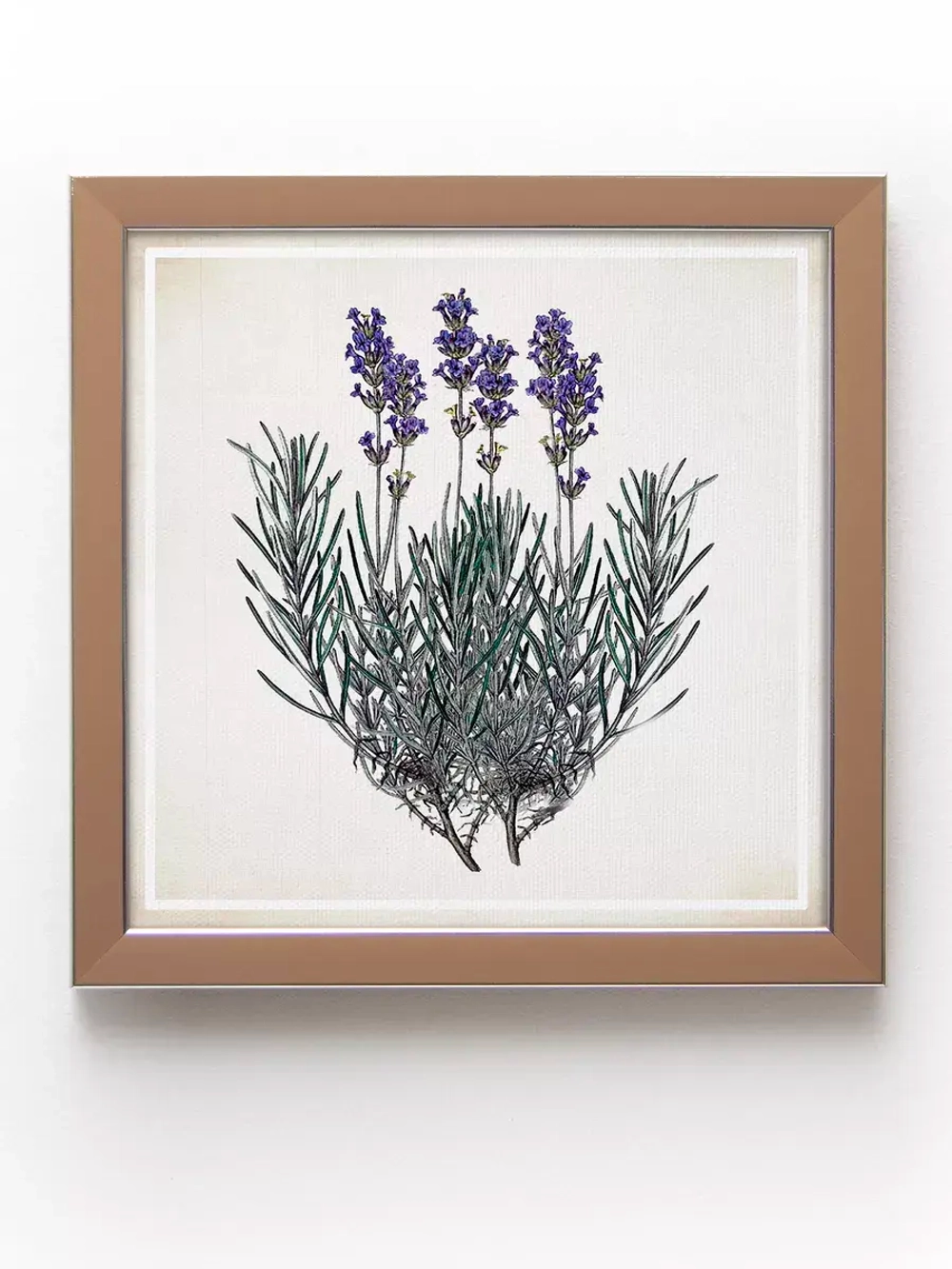 Картины на стену интерьерная на холсте 4 шт, 23*23 см