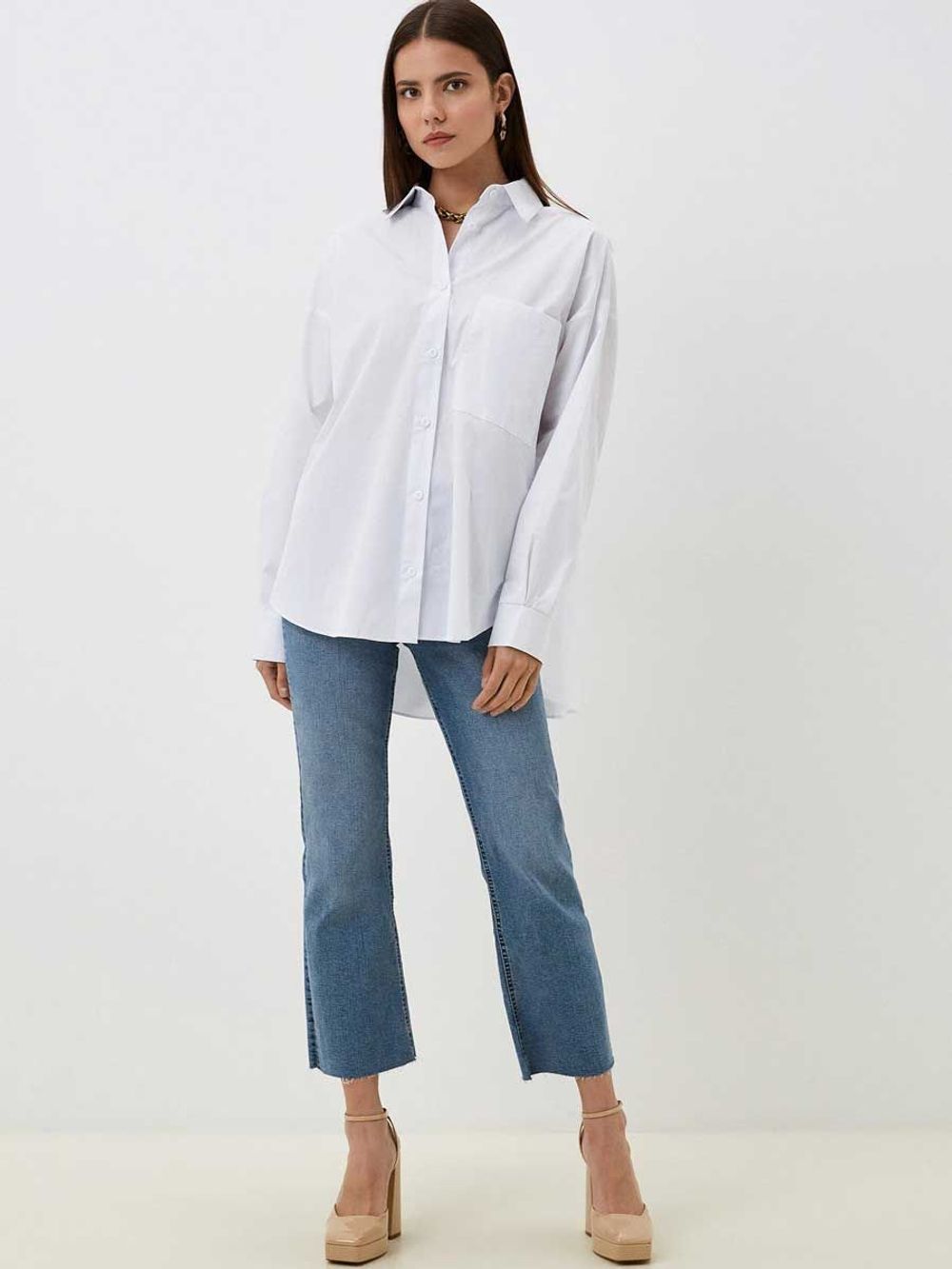 Рубашка  оверсайз