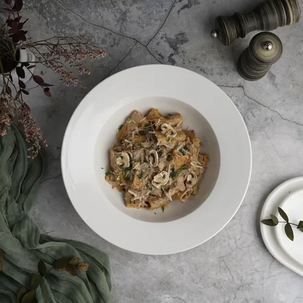 Тарелка глубокая 1000 мл d 27 см h8 см белая фарфор P.L. Proff Cuisine [3]