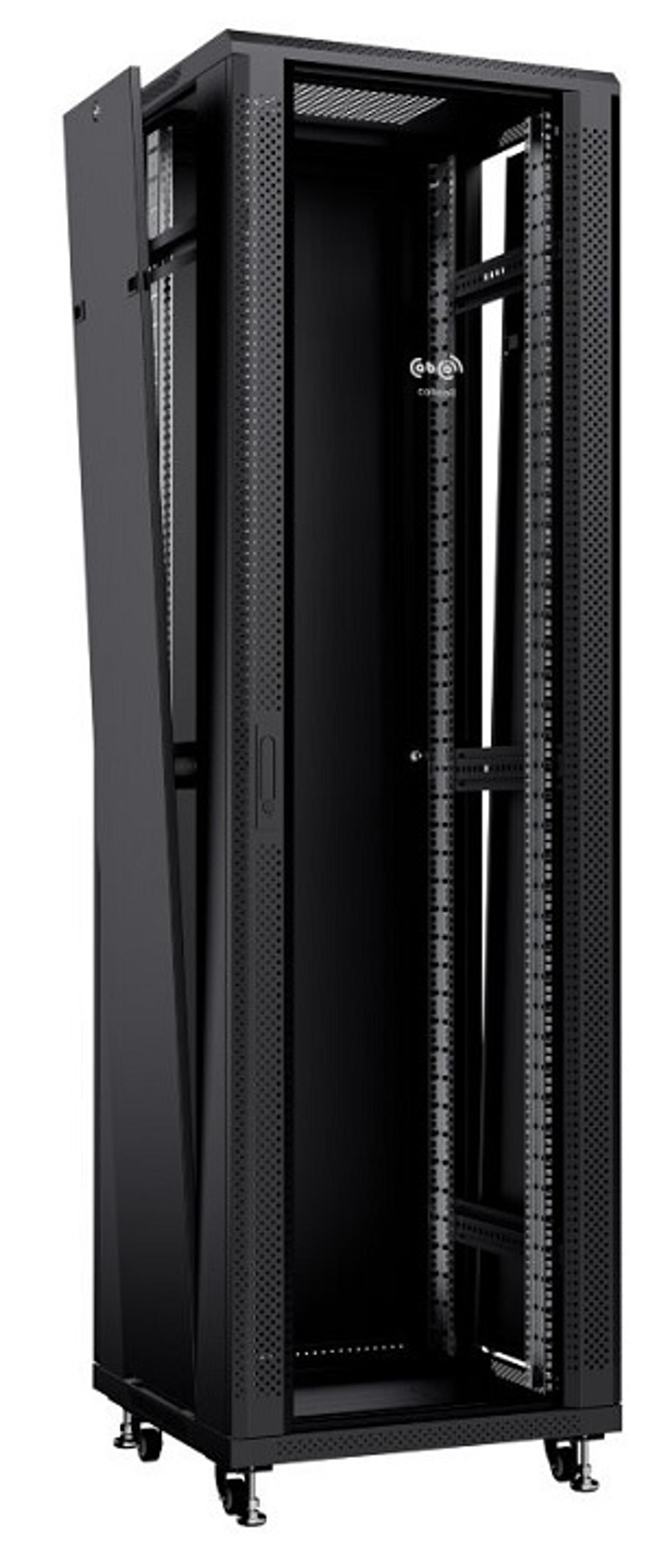 Шкаф напольный 19", 37U Cabcoil CC-FL-37.6.6-G-BK