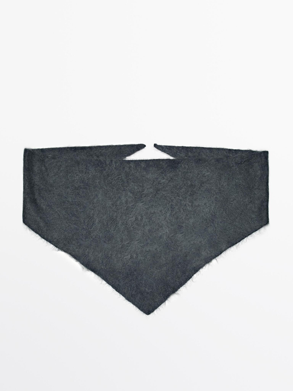 Massimo DuttiБандана из 100% кашемира, серый