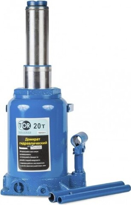 Домкрат бутылочный TOR ДГТ-20 телескопический (20 т - 235/530 мм) 105205 105205
