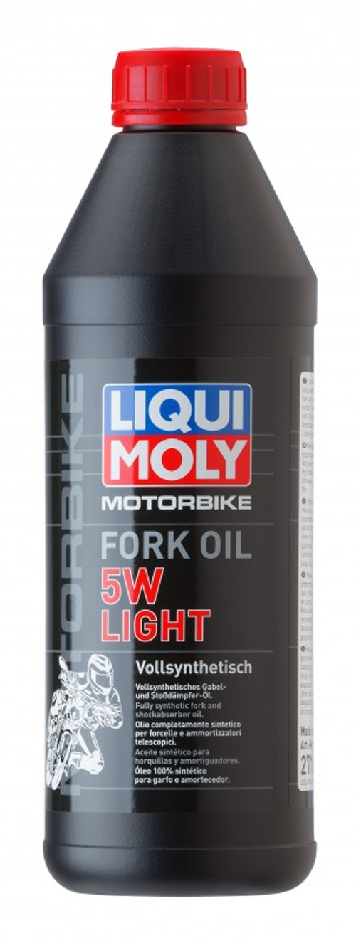 2716 LiquiMoly Синт.масло д/вилок и амортиз. Mottorad Fork Oil Light 5W(1л)*