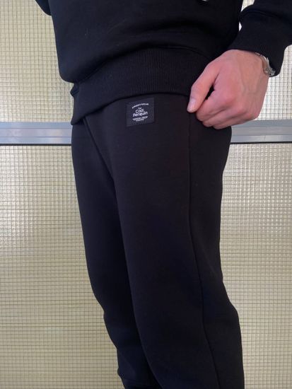 Штаны COOL PENGUIN "Спорт" Fleece чёрный