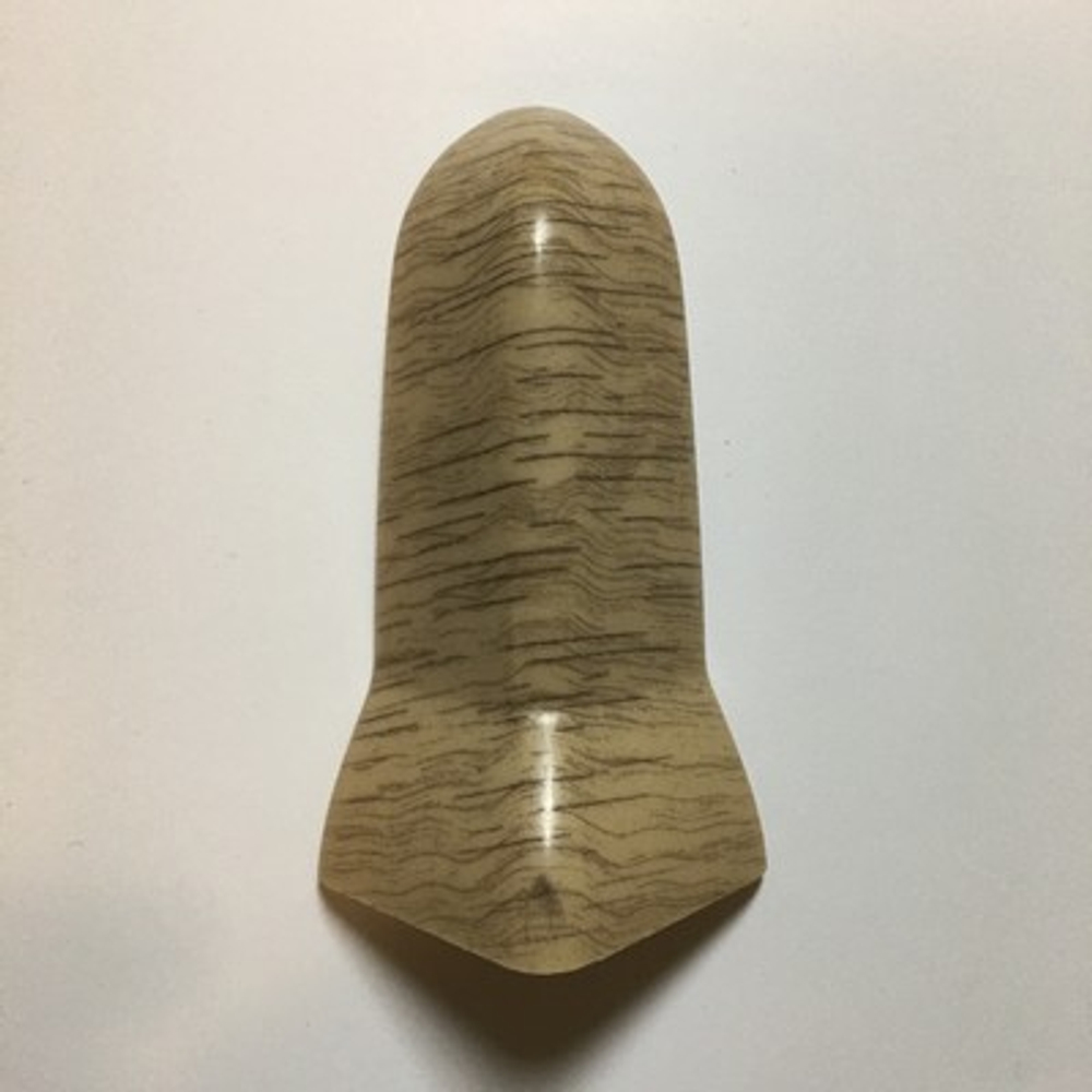 Наружный угол к плинтусу "LIDER-75" 749 Дуб заповедный