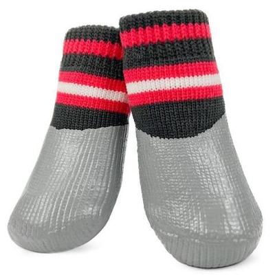 Носки для собак с водостойким покрытием "Полоски", размер S, Triol