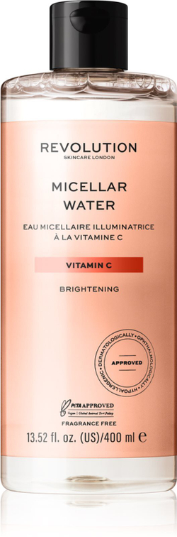 Revolution Skincare Vitamin C - мицеллярная вода с осветляющим эффектом /   400  ml  / GTIN 5057566457187