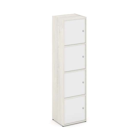 Locker plus Комплект №4 LK.K-004 Дуб Наварра/Белый 408*350*1593