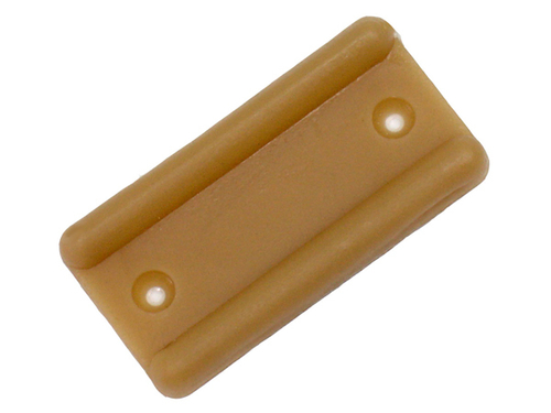 Подпятник прямоугольный бежевый
