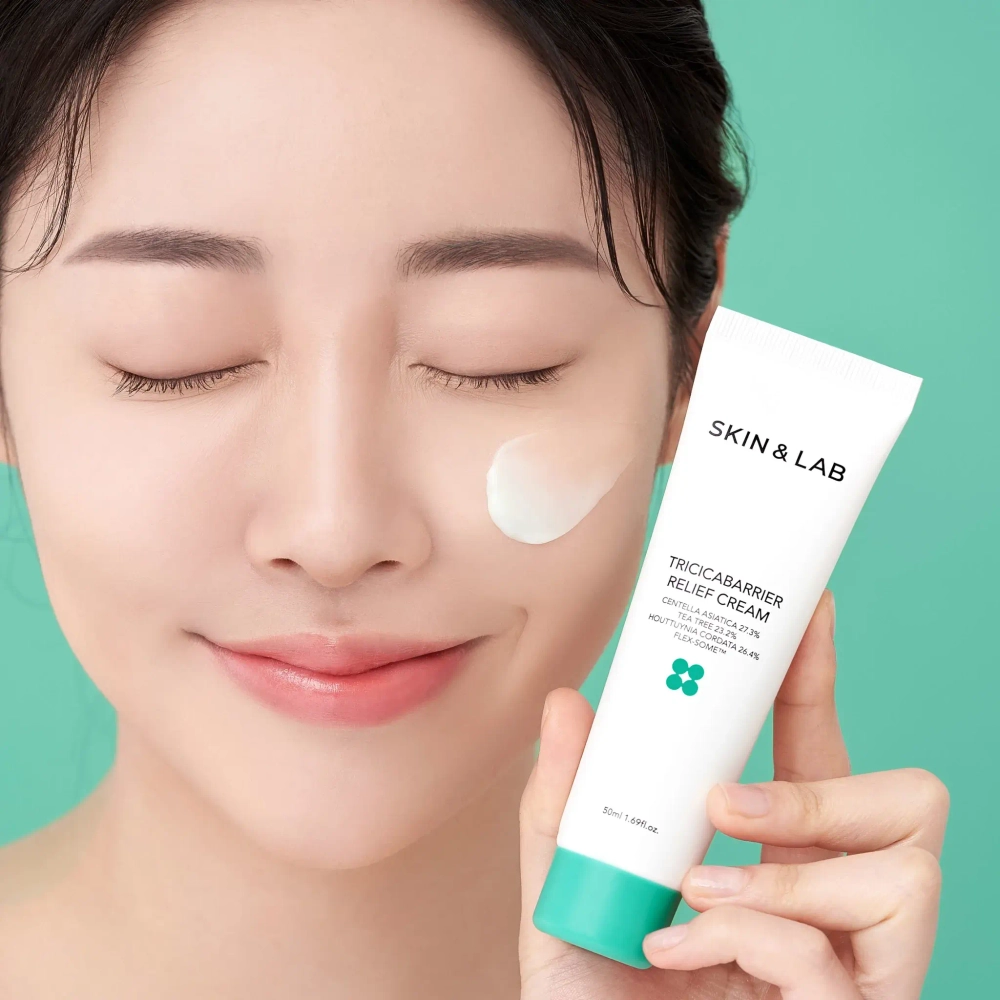 SKINLAB Tricicabarrier relief cream Успокаивающий крем для проблемной кожи с центеллой, 50мл