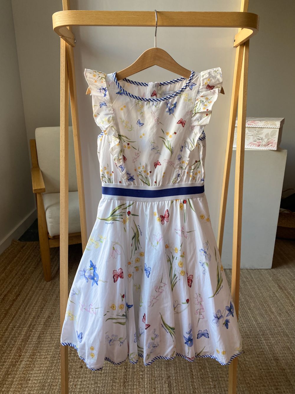 Хлопковое платье Monnalisa, 128