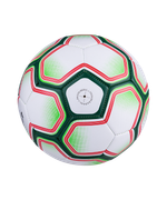 Мяч футбольный Nano №4, белый/зеленый