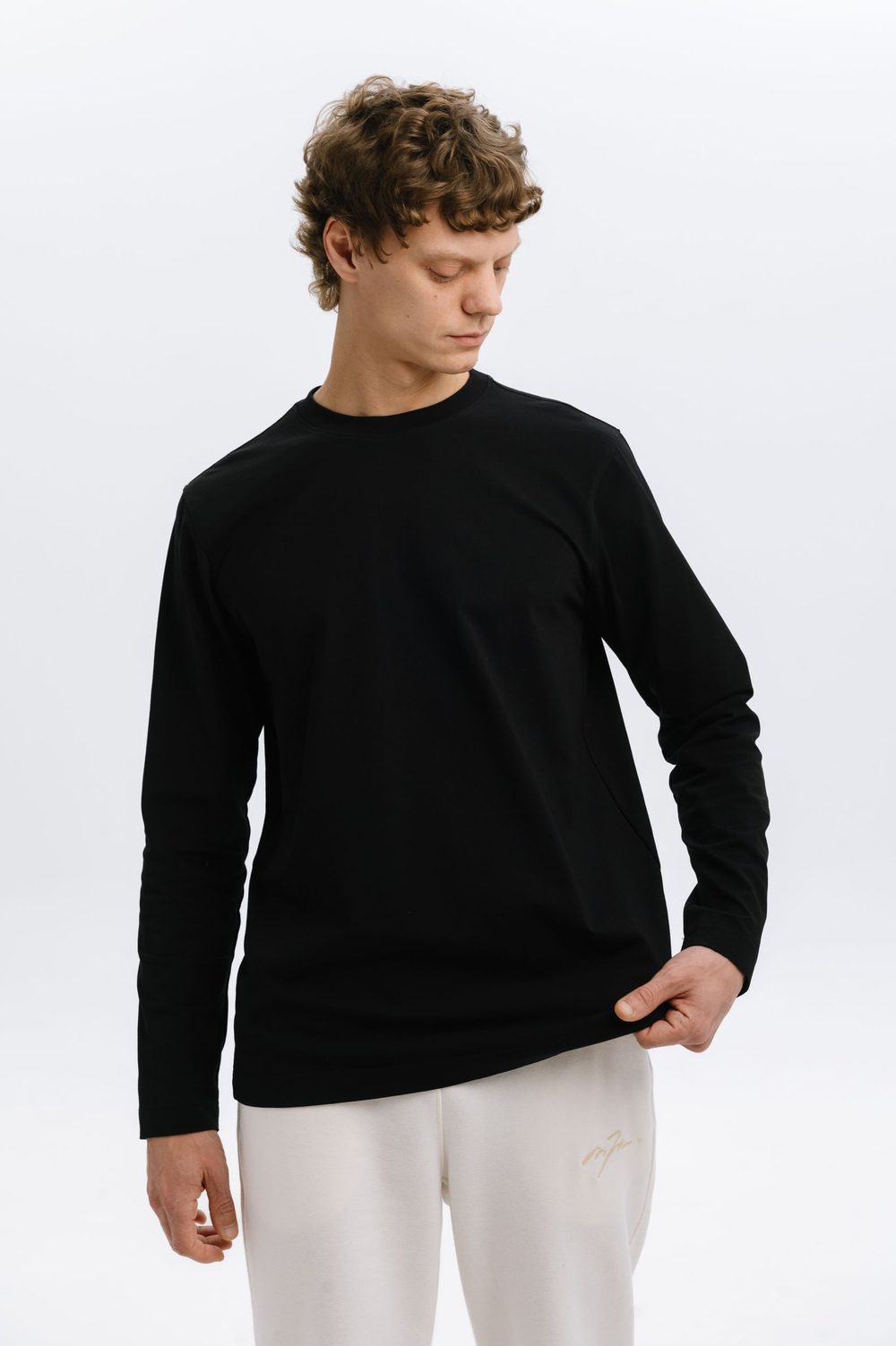 Лонгслив MAZZIKA Unisex CLASSIC, цвет черный