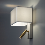 Citilux DEKART CL704480 LED Бра с белым абажуром и выключателем