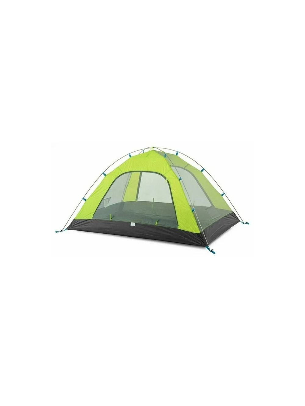 Палатка Naturehike P-Series 2-местная, алюминиевый каркас, салатовая