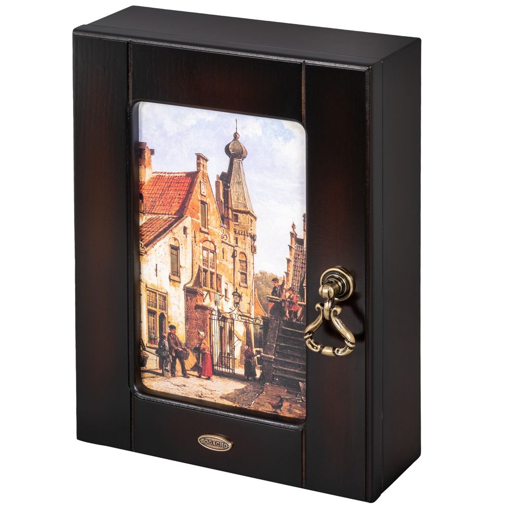 Ключница Семь ключей счастья Орех Оберджин