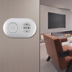 Блок с выключателями одноклавишными влагозащищенными Arte Milano SET08-2 SET08-2-40-1-30-1 silver