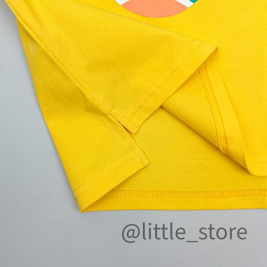 Футболка "Теннис" хлопковая, Желтая