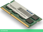 Оперативная память Patriot DDR3-1600 4GB PC-12800 (PSD34G16002S)