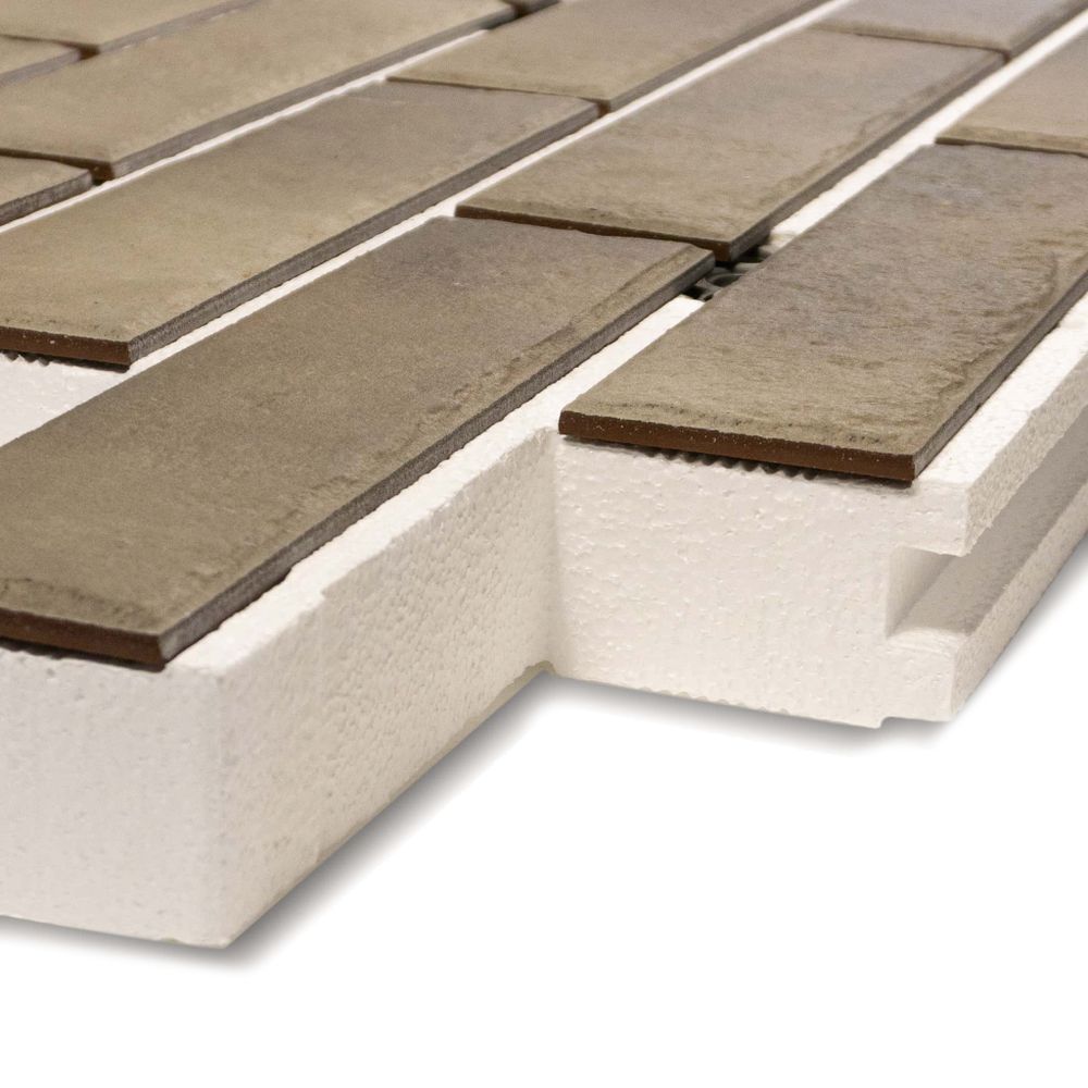 Термопанель ППС Cerrad Retro Brick Pepper - 1020х455 мм