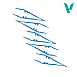 Набор из 5 пластиковых пинцетов Plastic Tweezers