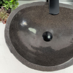 Раковина из речного камня RS-65593 50*35*15 0856