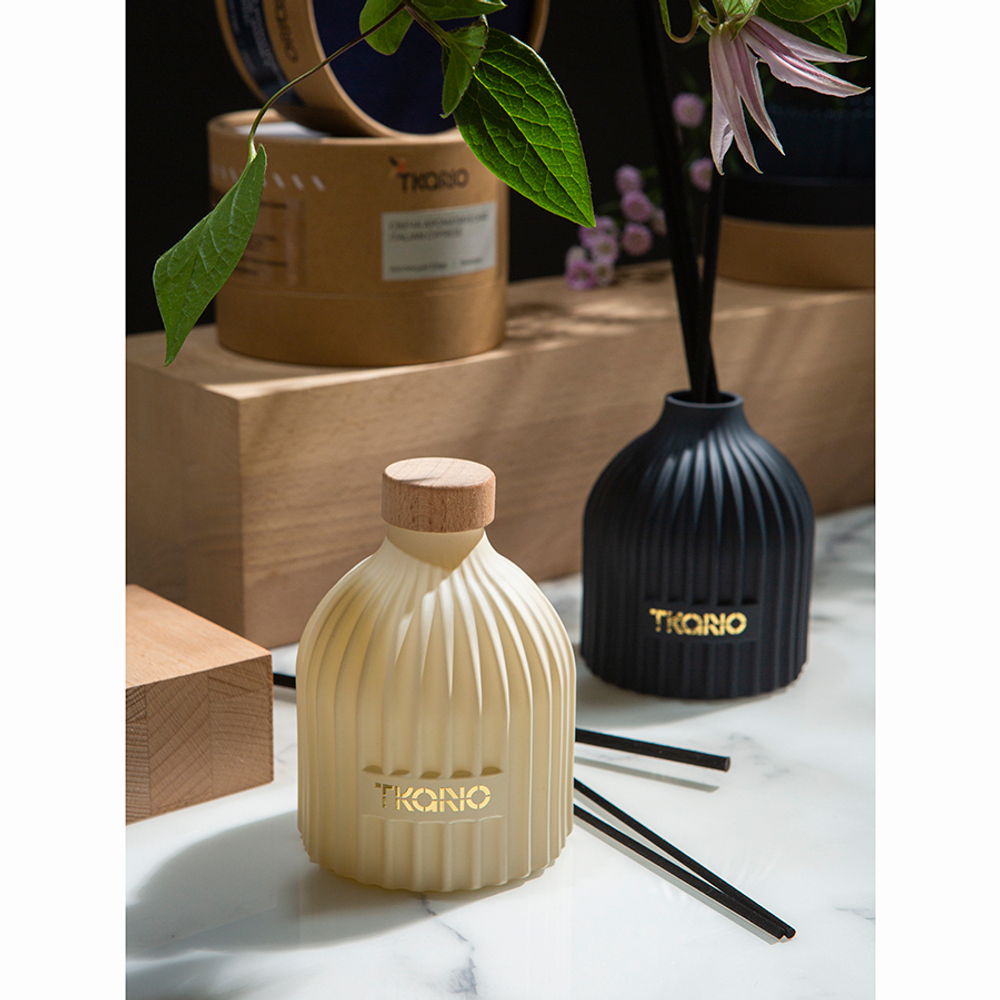 Диффузор ароматический vetiver & black cypress из коллекции edge, 200 мл, бежевый