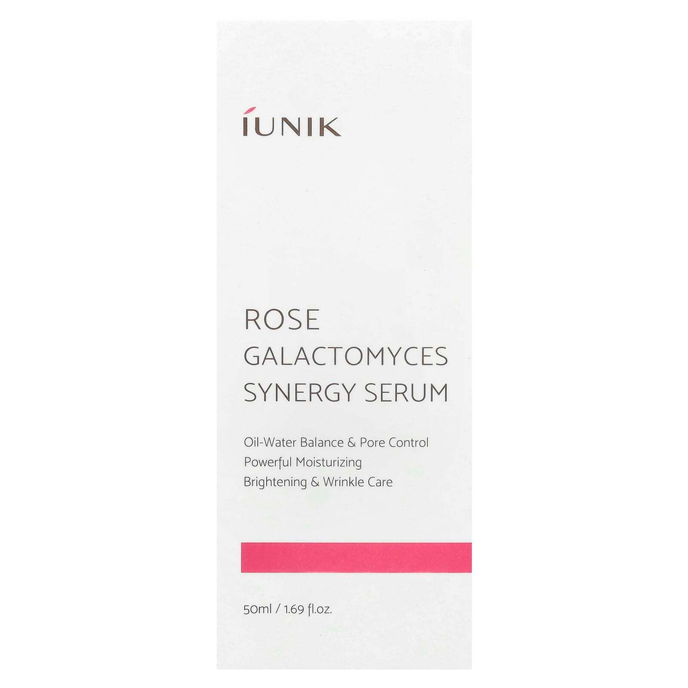 iUNIK, Сыворотка Rose Galactomyces Synergy, 50 мл (1,71 жидк. унц.)
